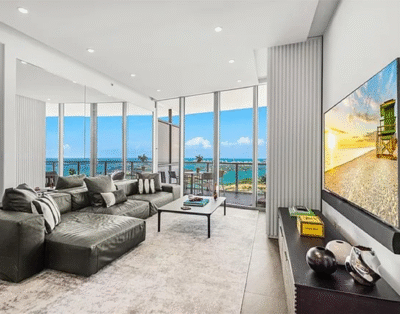 High Floor Waterfront Condo with Bay Views